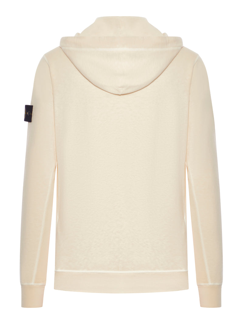 COTTON ZIP-UP HOODIE