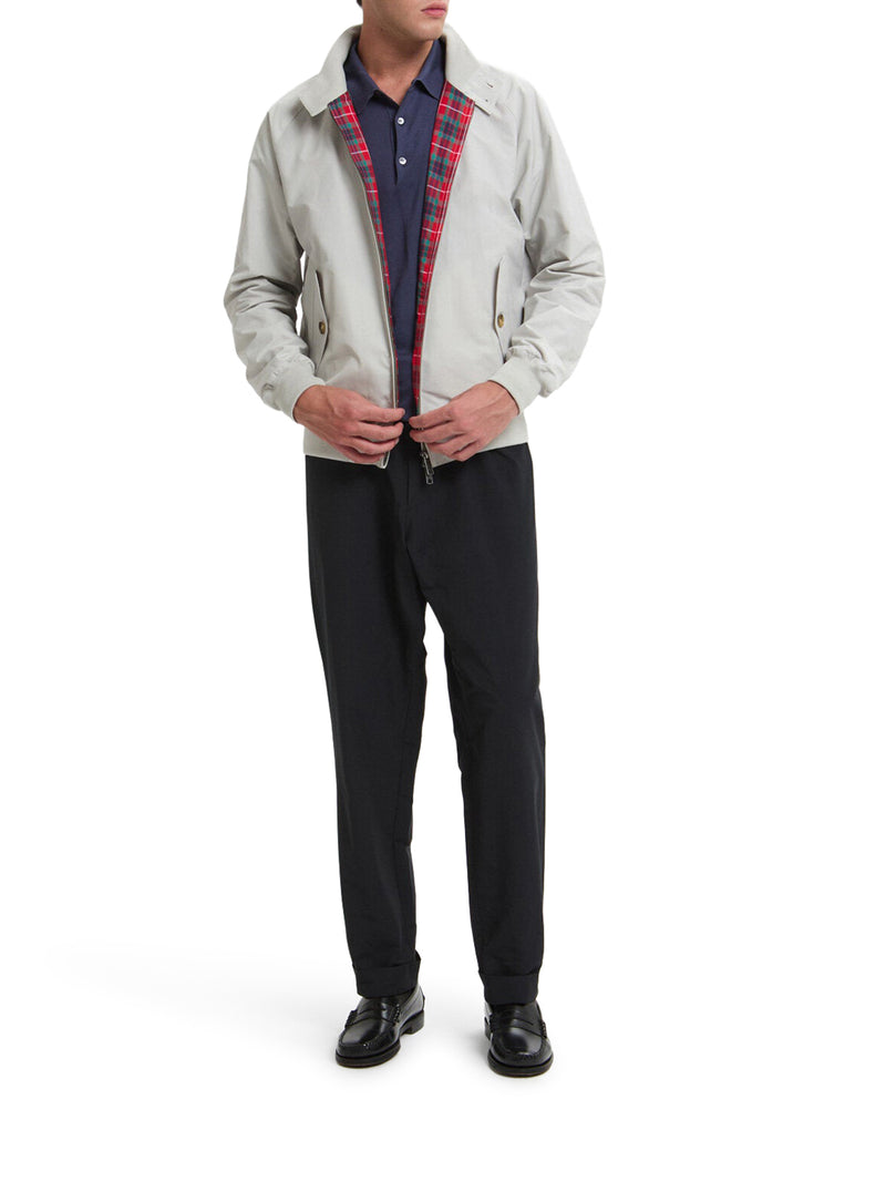 G9 HARRINGTON JACKET IN COTTON BLEND