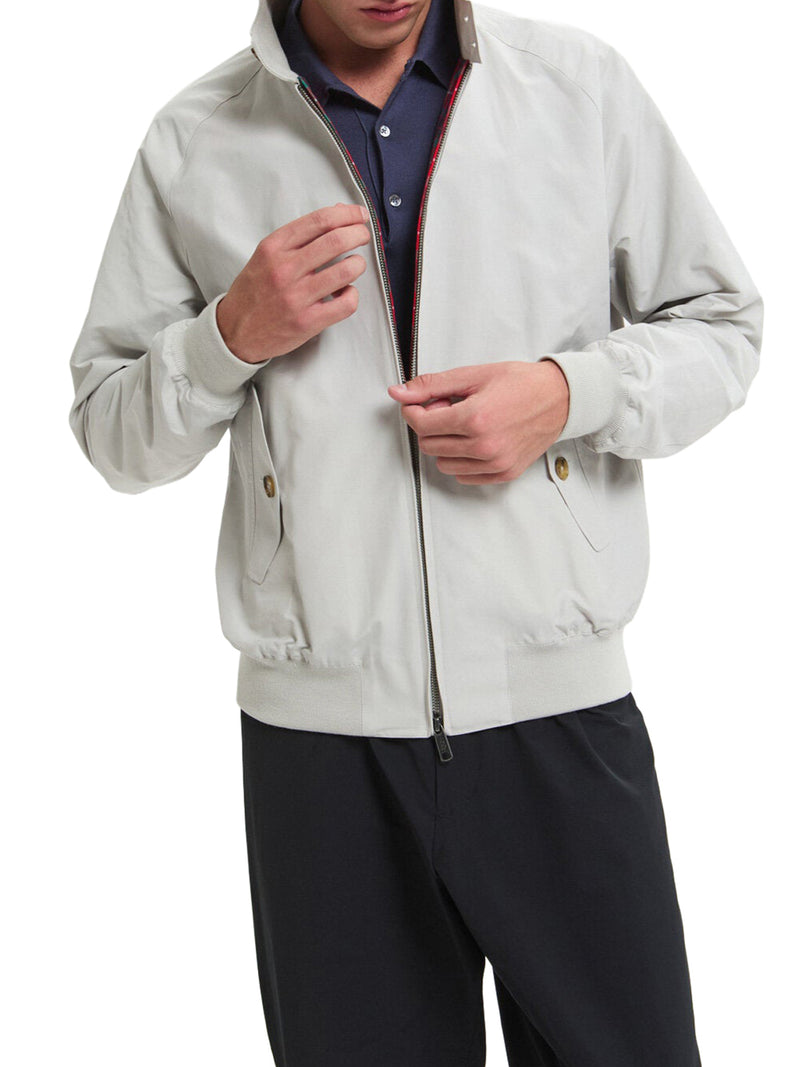 G9 HARRINGTON JACKET IN COTTON BLEND