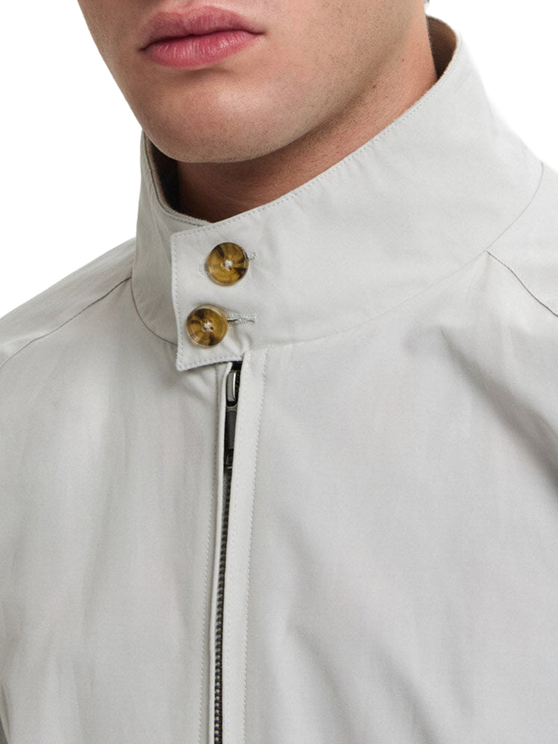 G9 HARRINGTON JACKET IN COTTON BLEND