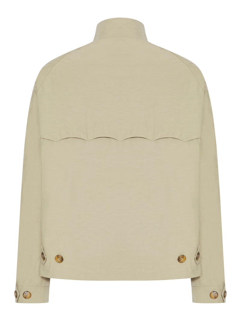 G4 HARRINGTON COTTON-BLEND JACKET