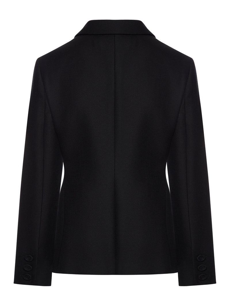 WOOL AND SILK MIX JACKET