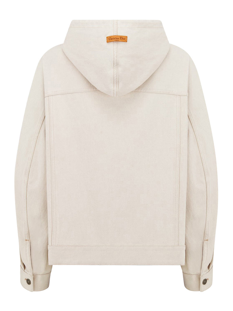 Oversized hooded jacket