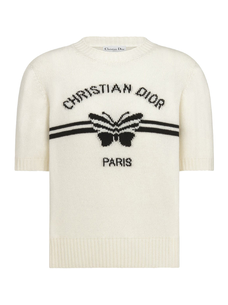 Short-sleeved sweater