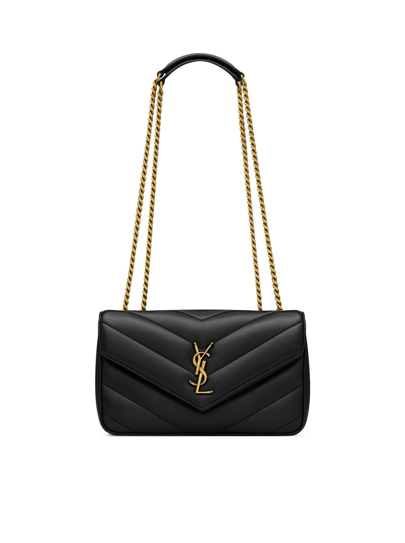 LOULOU SMALL LEATHER BAG