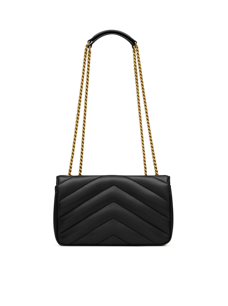LOULOU SMALL LEATHER BAG