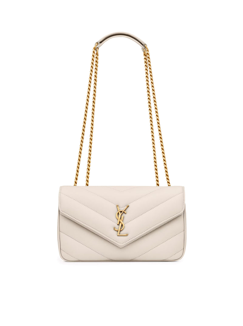 LOULOU SMALL LEATHER BAG