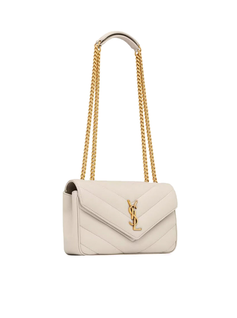 LOULOU SMALL LEATHER BAG