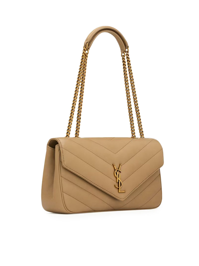 LOULOU MEDIUM LEATHER BAG