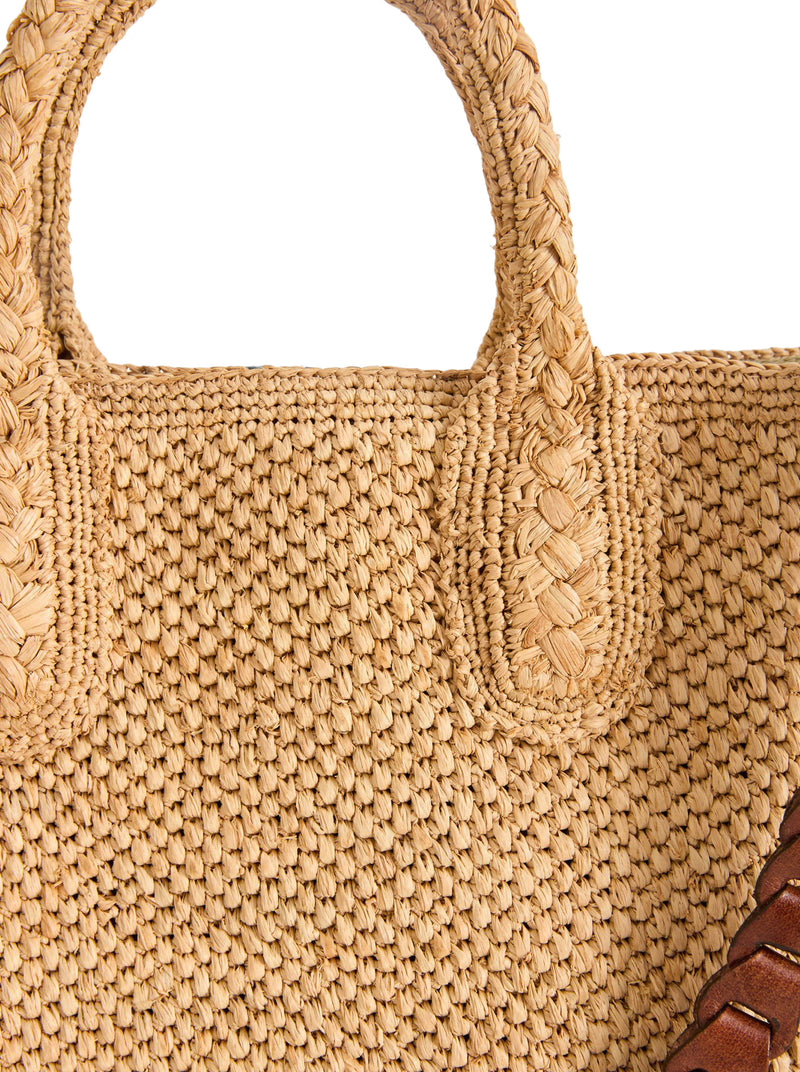 RARY TEA RAFFIA BAG