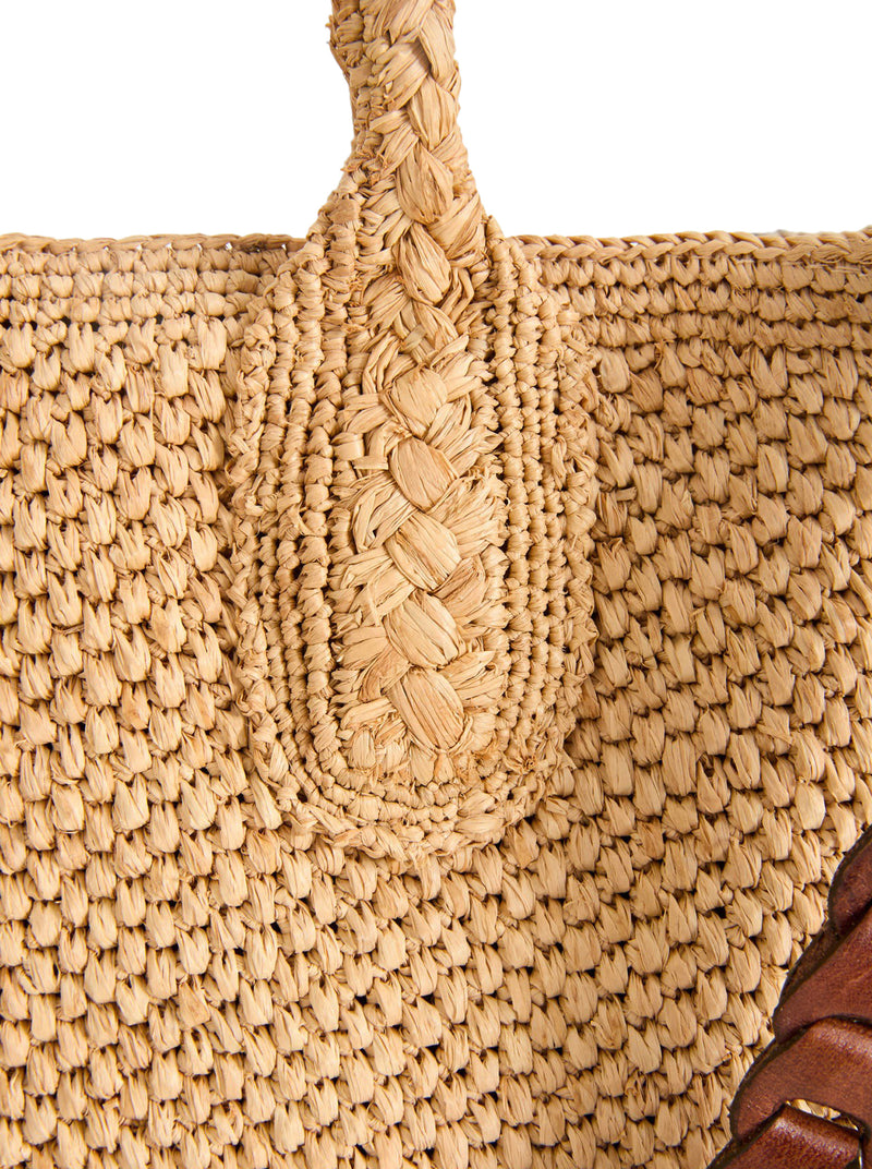 RARY TEA RAFFIA BAG