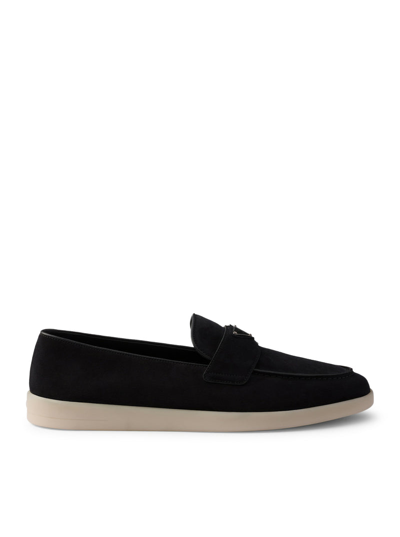 SUEDE LOAFERS
