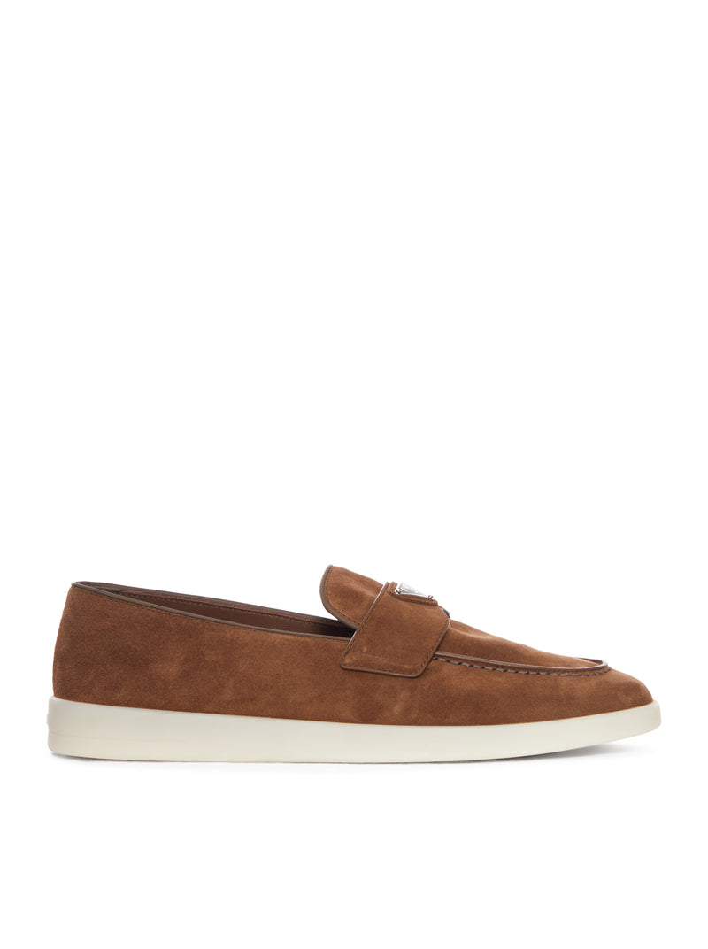 SUEDE LOAFERS