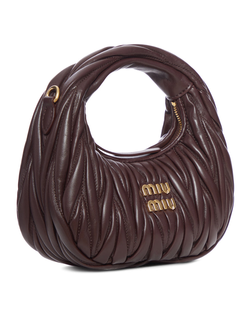 MINI HOBO WANDER BAG IN NAPPA MATELASSÈ