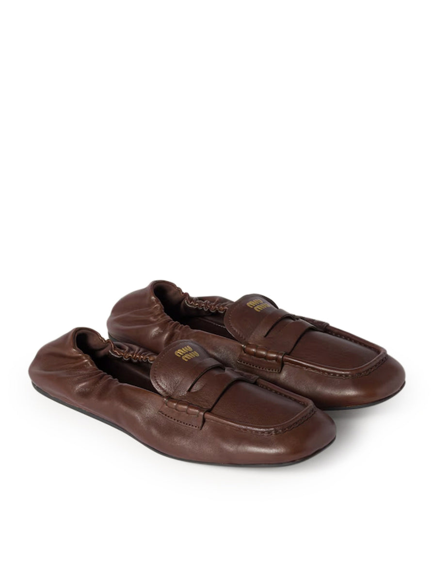Nappa leather slip-on loafers main image 0