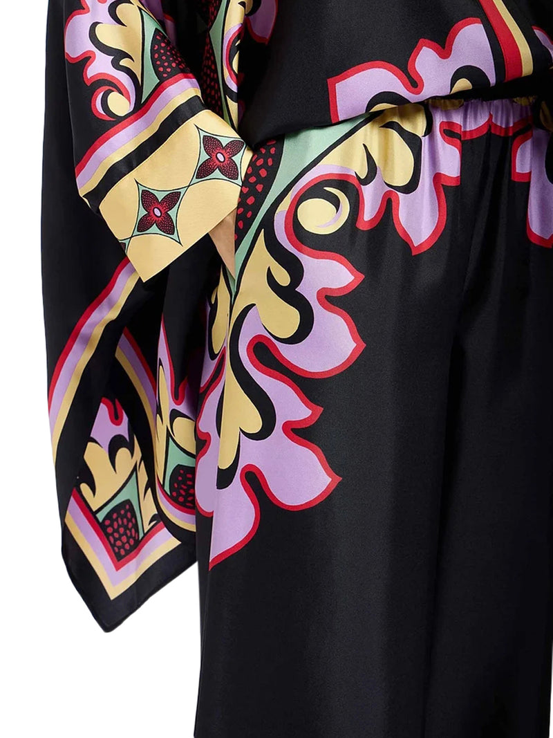 SILK PALAZZO TROUSERS