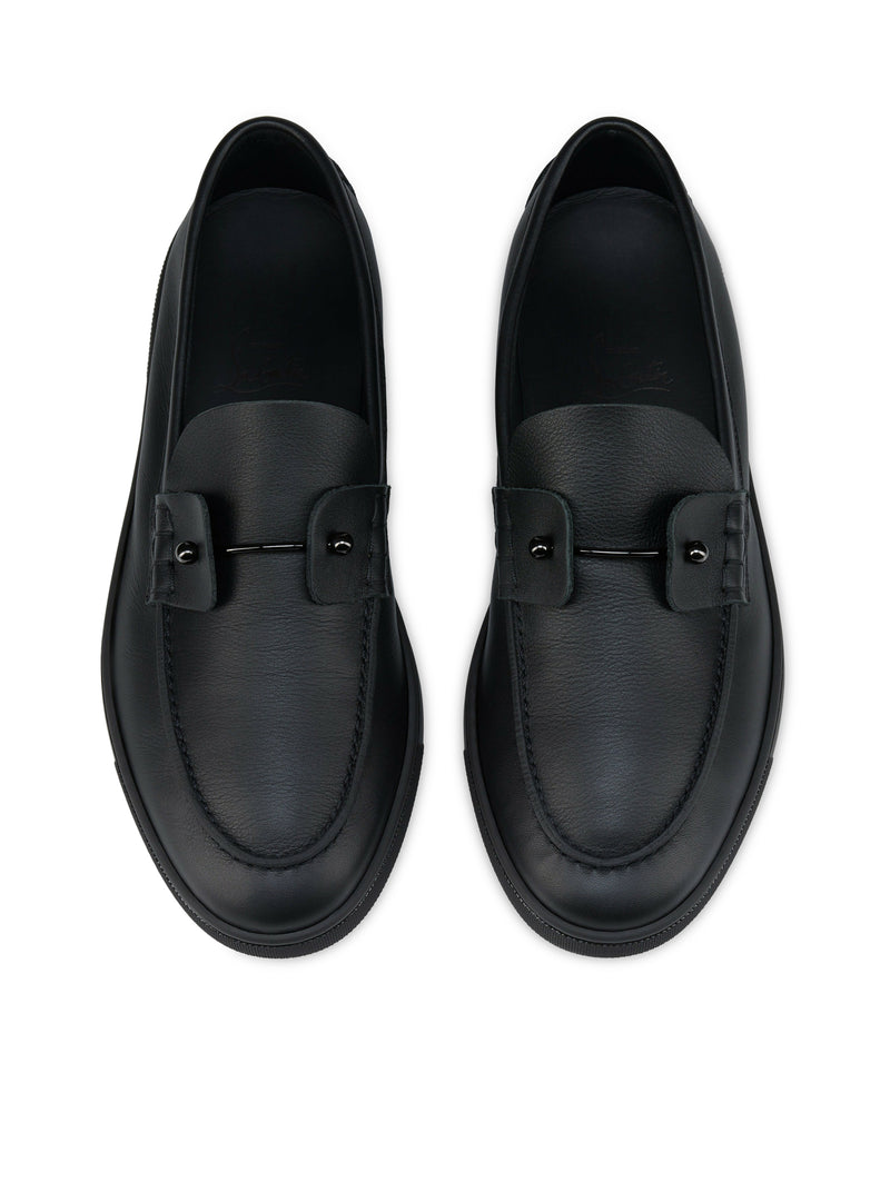 CHAMBELIBOAT LEATHER LOAFERS