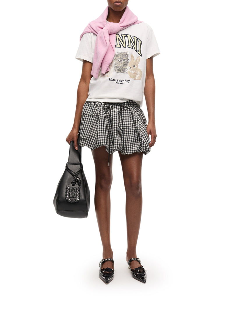 COTTON T-SHIRT WITH PRINT