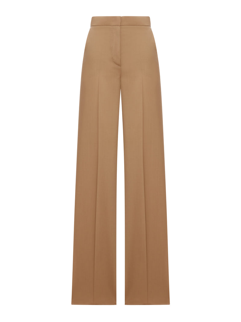 STRAIGHT TROUSERS IN LIGHT WOOL