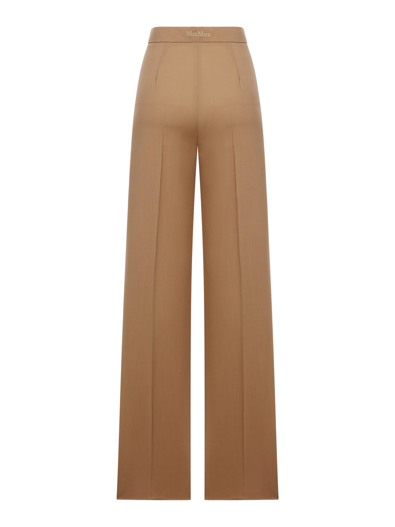 STRAIGHT TROUSERS IN LIGHT WOOL