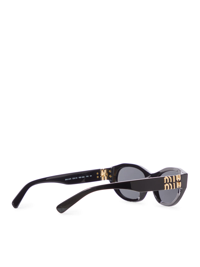 MIU GLIMPSE IRREGULAR SUNGLASSES