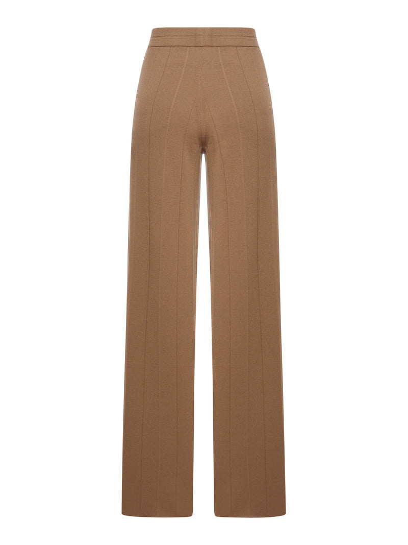 VISCOSE CRÊPE YARN TROUSERS
