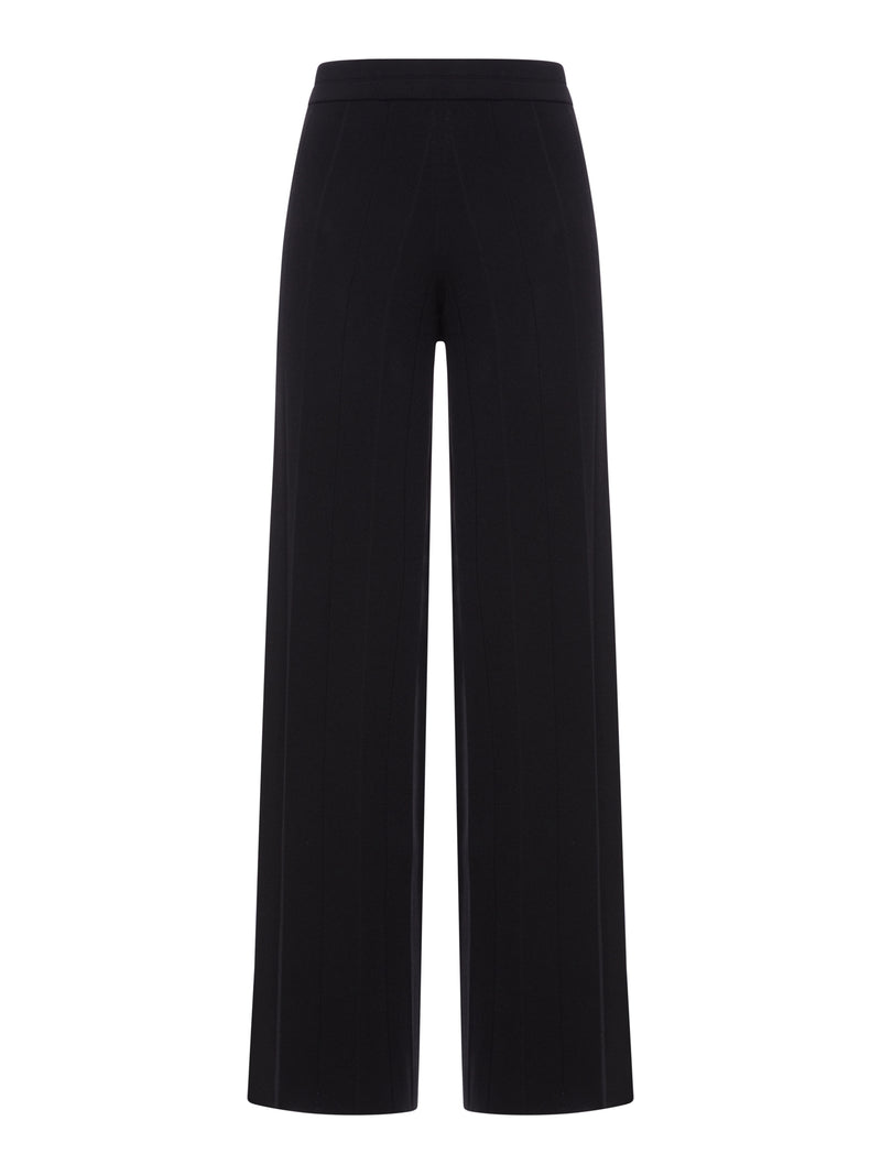VISCOSE CRÊPE YARN TROUSERS