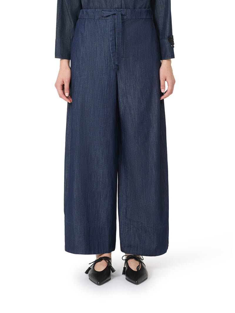 DENIM JOGGING PANTS
