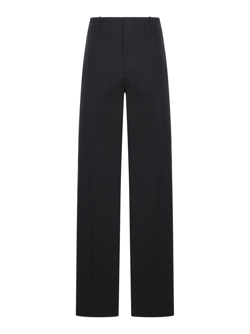 THIN WOOL TROUSERS