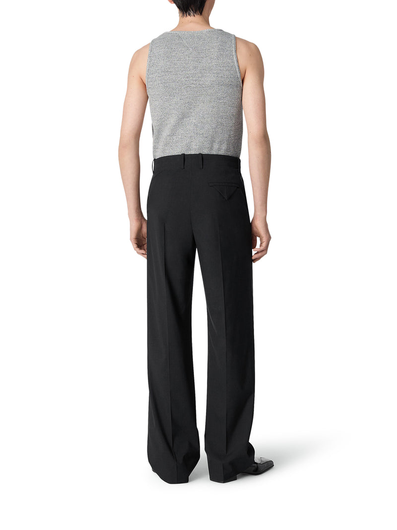 THIN WOOL TROUSERS