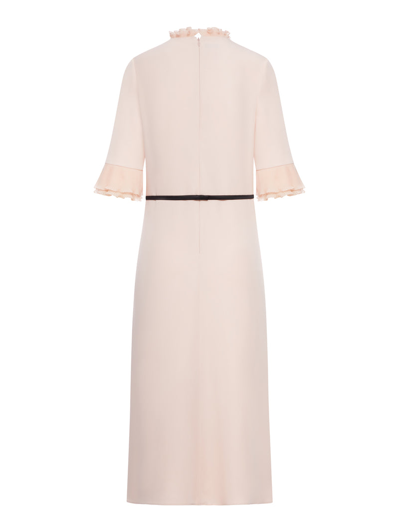 SILK CADY MIDI DRESS