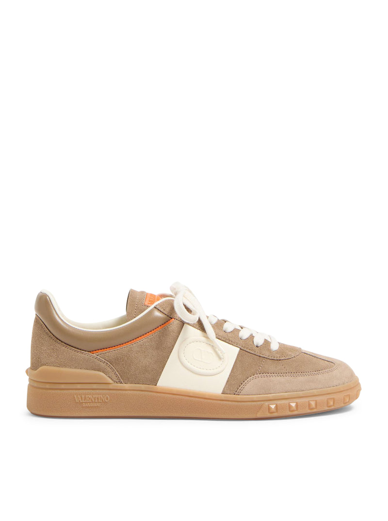 LOW TOP UPVILLAGE SNEAKER IN CRUST AND NAPPA CALFSKIN