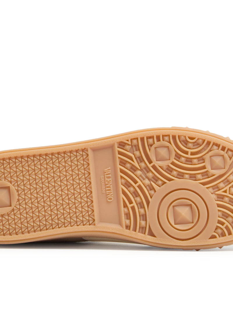 LOW TOP UPVILLAGE SNEAKER IN CRUST AND NAPPA CALFSKIN