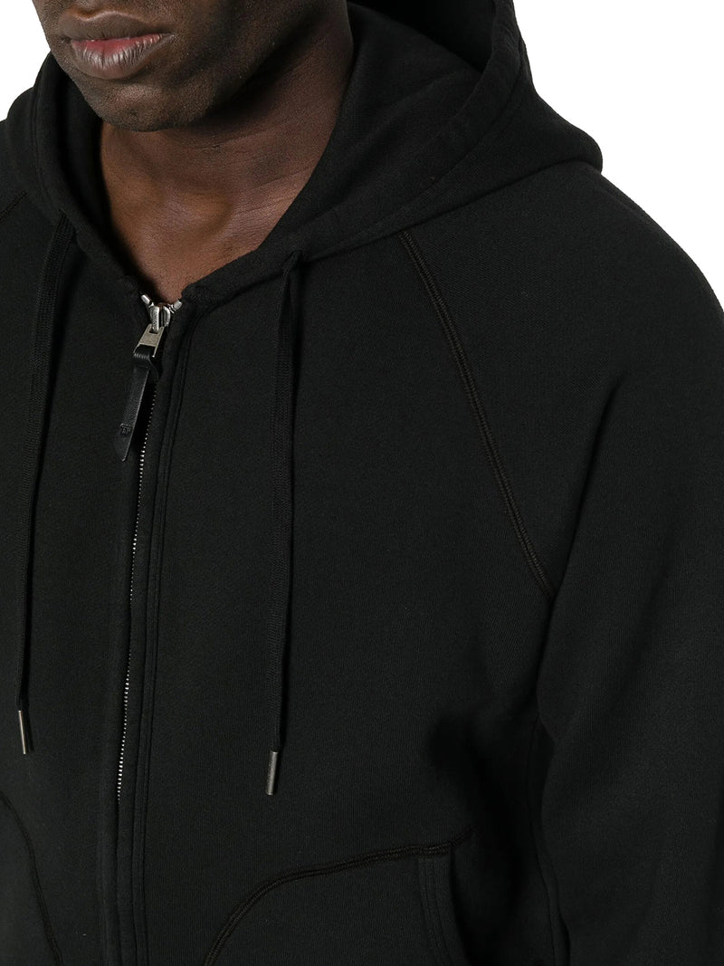 COTTON ZIP-UP SWEATSHIRT