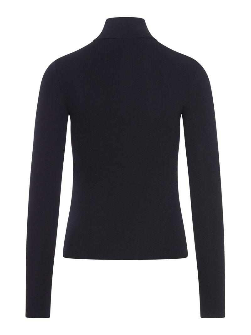 VISCOSE NANO BB HIGH NECK SWEATER