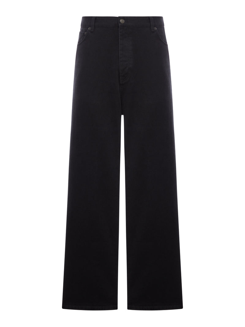 BAGGY JEANS IN ITALIAN SOFT DENIM