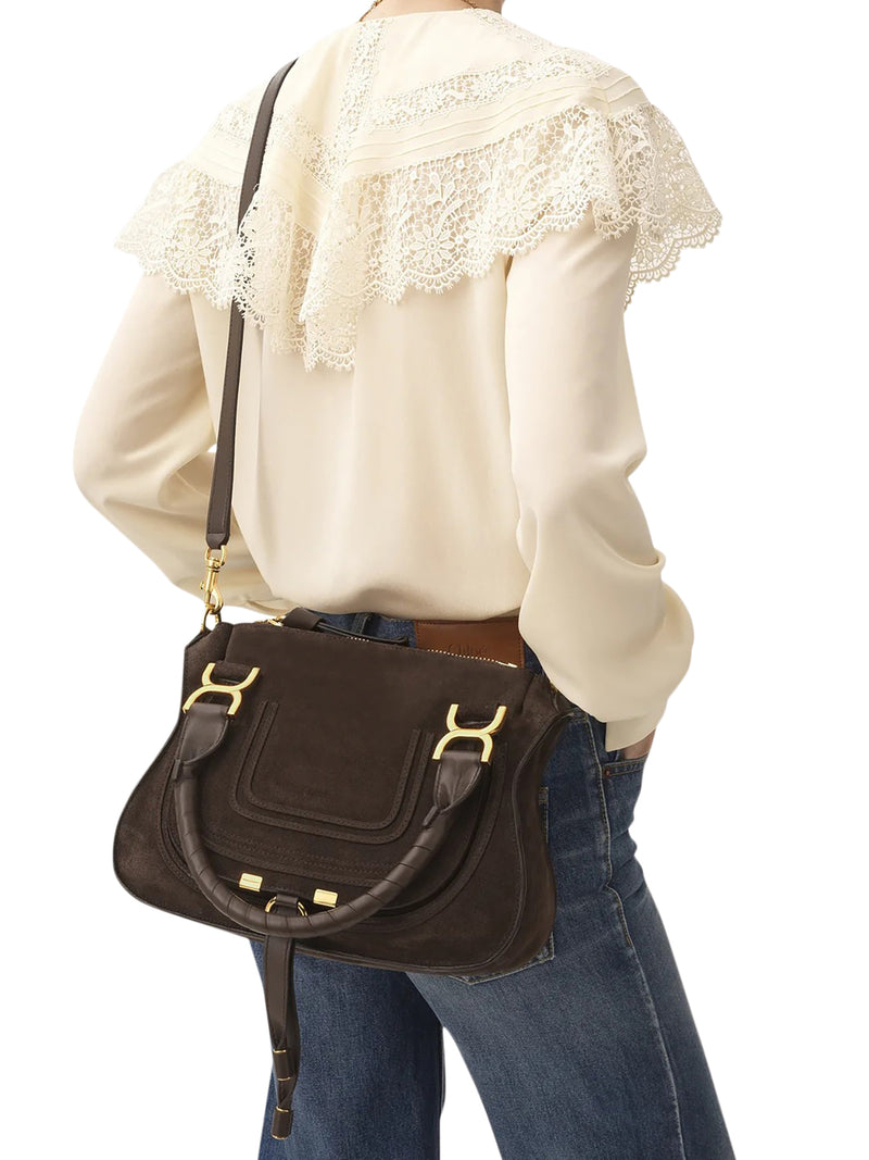 MARCIE SMALL LEATHER BAG