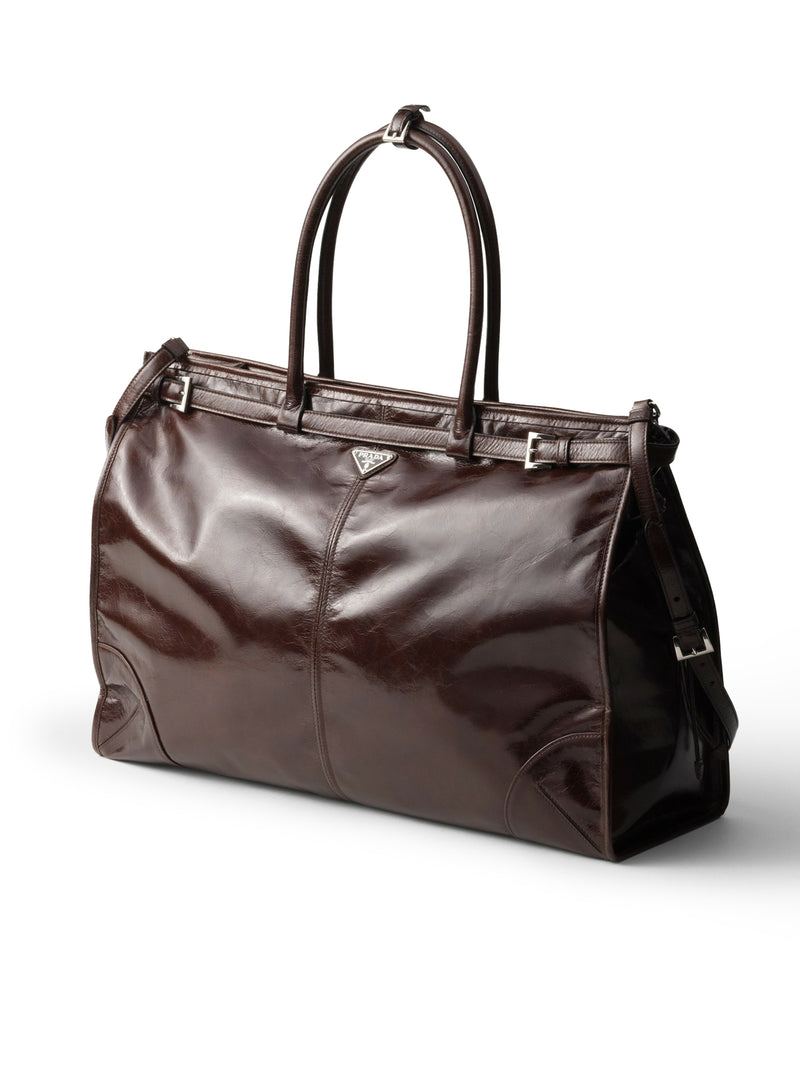 BONNIE LEATHER SHOPPING BAG
