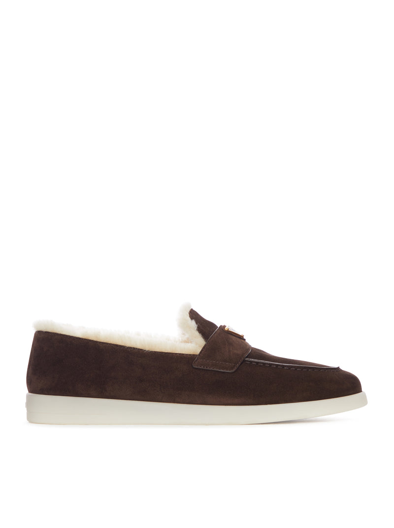 SUEDE LOAFERS