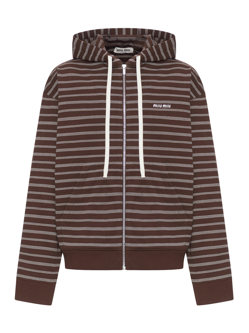 STRIPED HOODIE