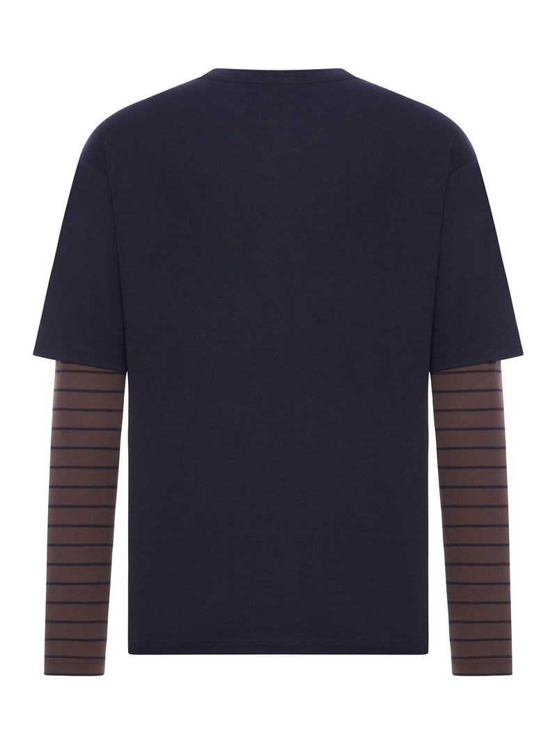 MULTILAYER JERSEY T-SHIRT