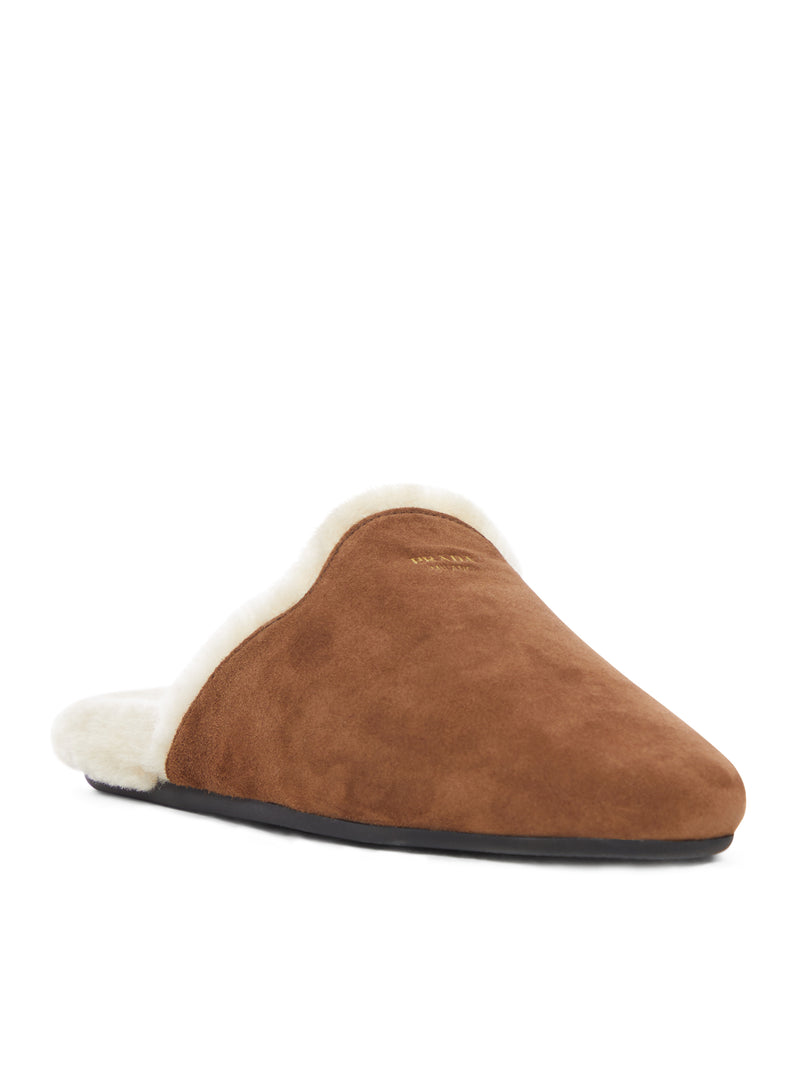 SUEDE SABOT