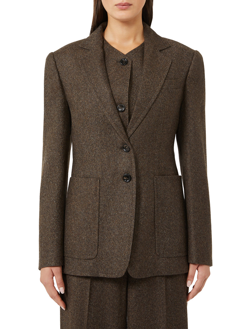 WOOL TWEED JACKET