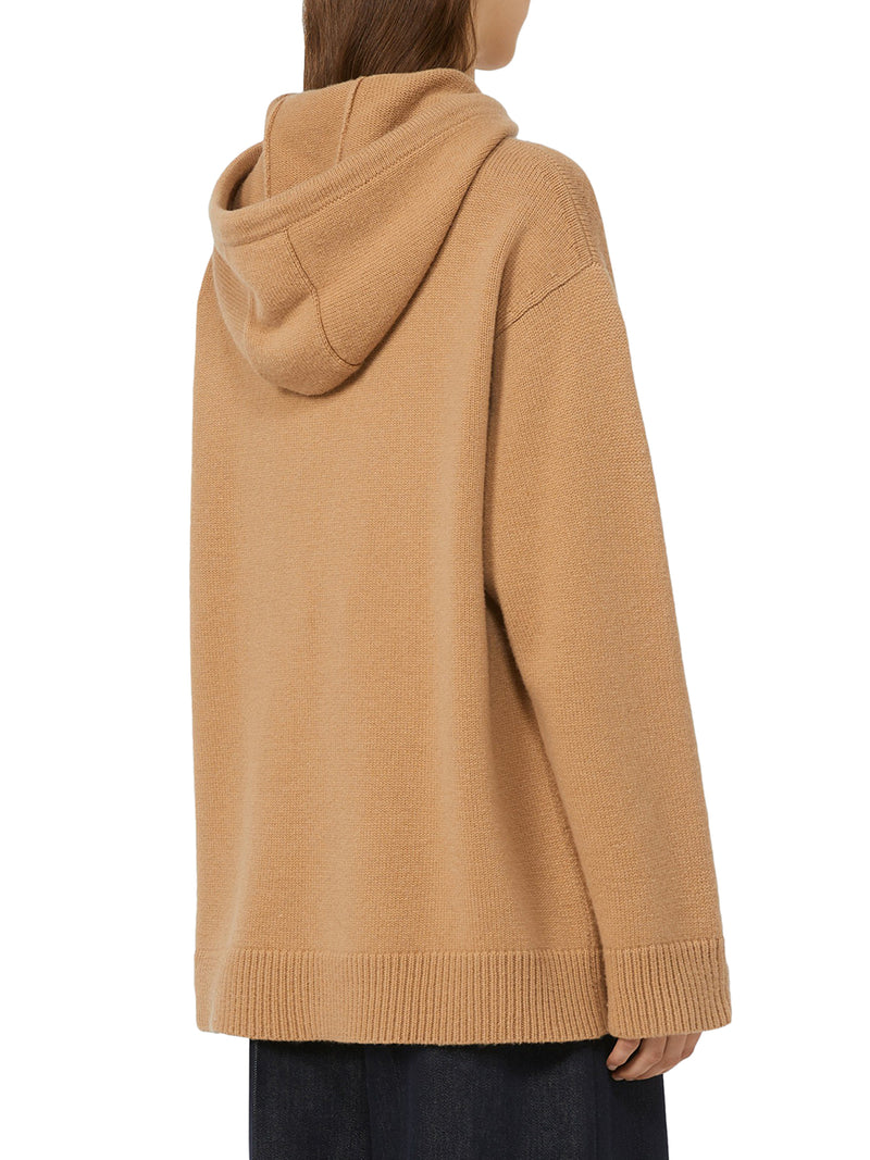 WOOL AND CASHMERE HOODIE