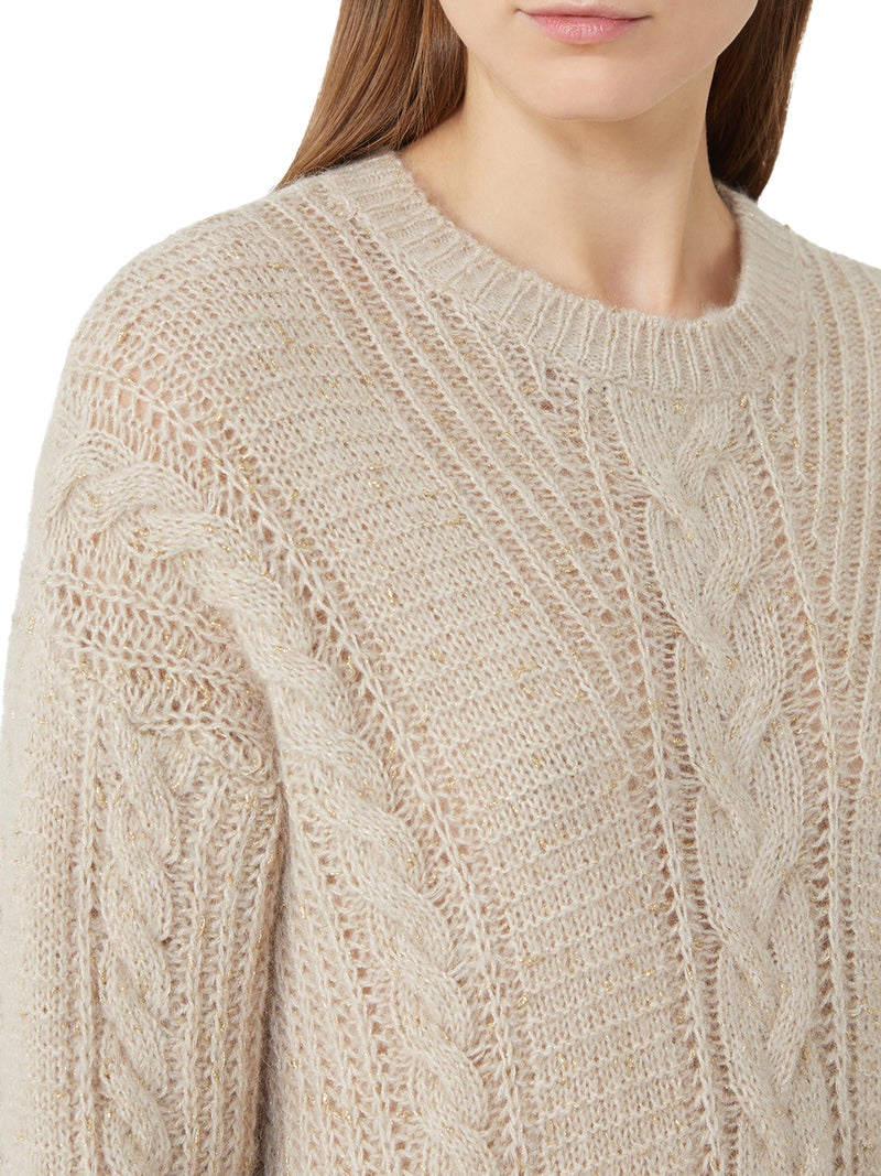 BOXY ALPACA BLEND SWEATER