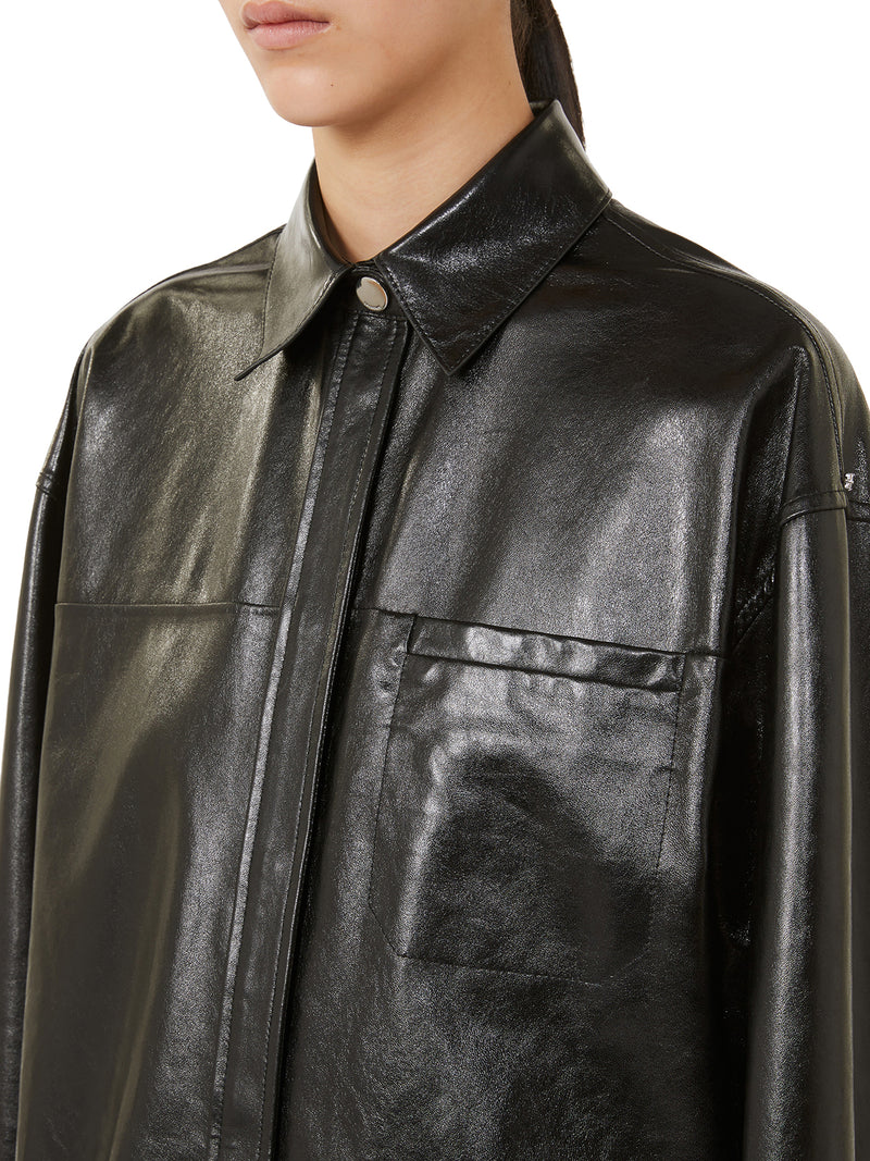 BOREL OVERSIZED NAPPA SHIRT