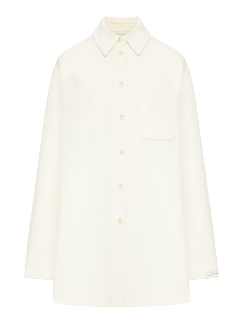 OVERSIZED RIBER WOOL SHIRT