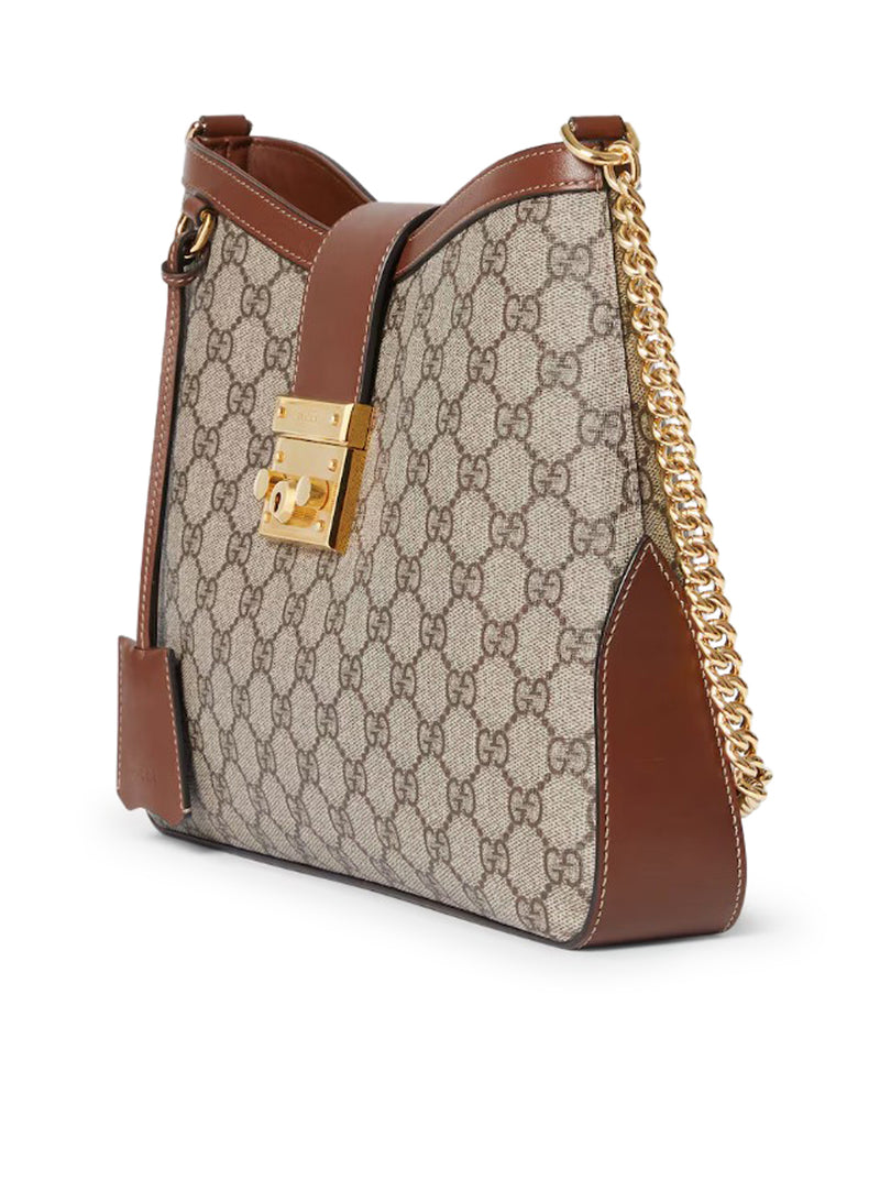 LARGE PADLOCK SHOULDER BAG