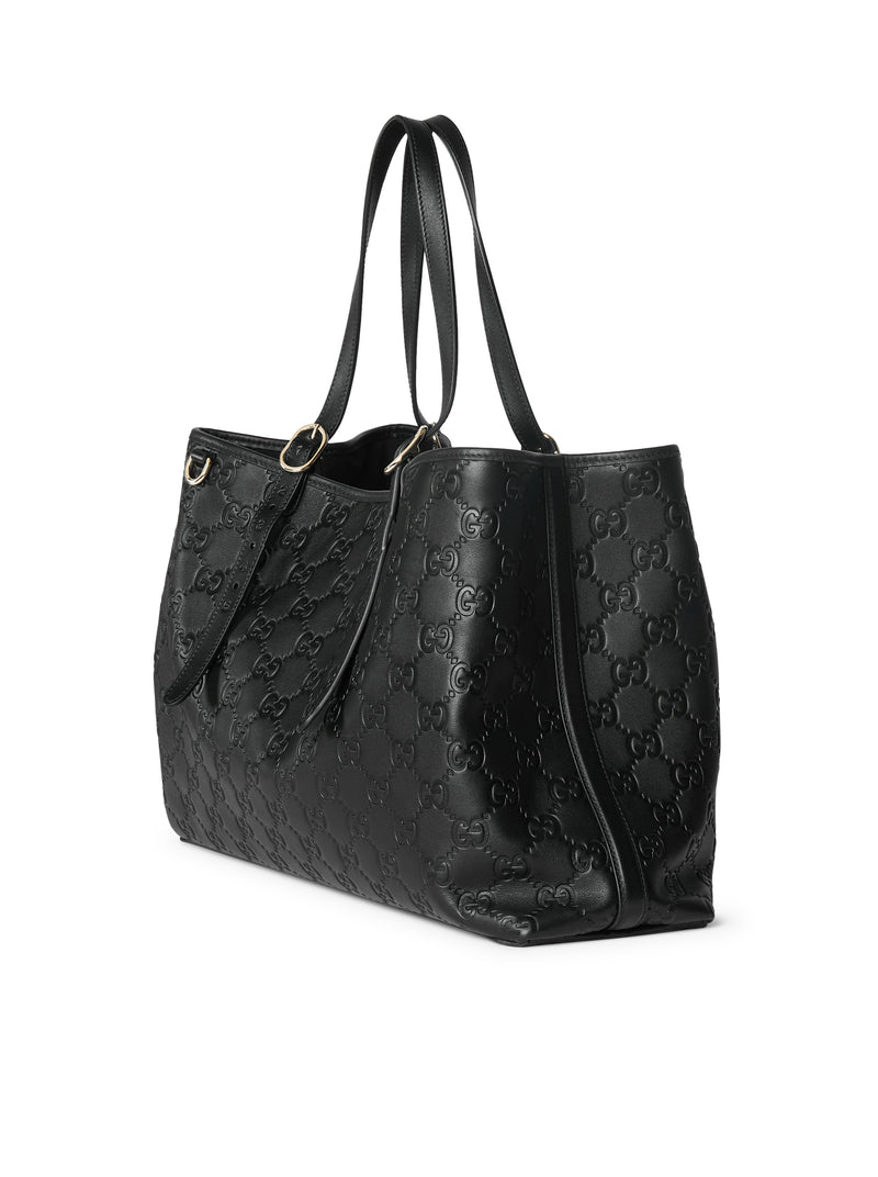 LARGE GG EMBLEM SHOPPING BAG