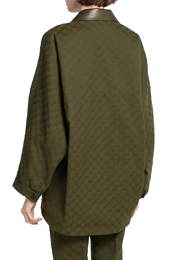 GG FABRIC ZIP-UP JACKET